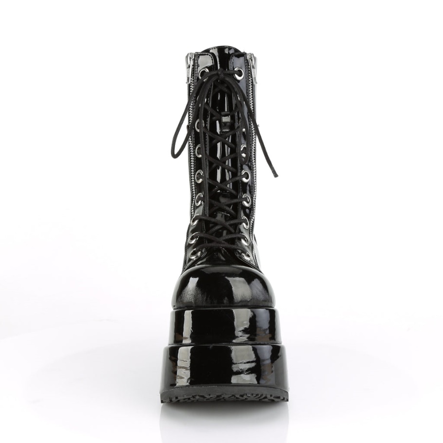 Bear-265 Botas Demonia Charol Negro