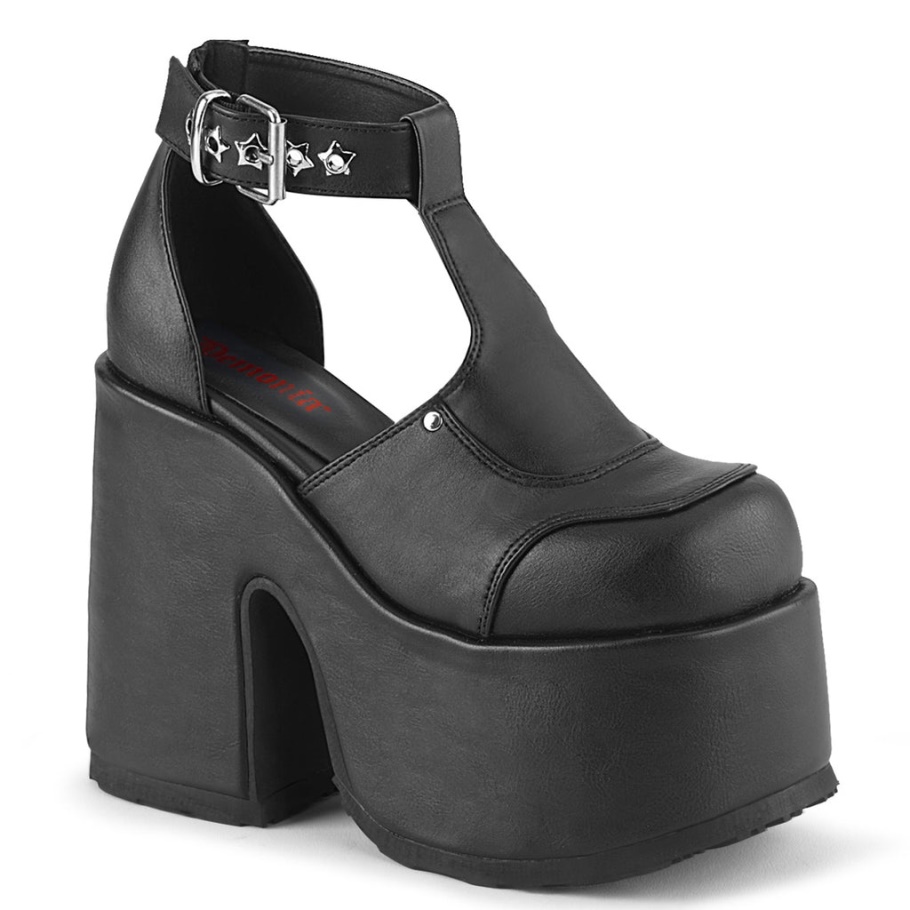 Camel-103 Cuero Vegano Negro Demonia España