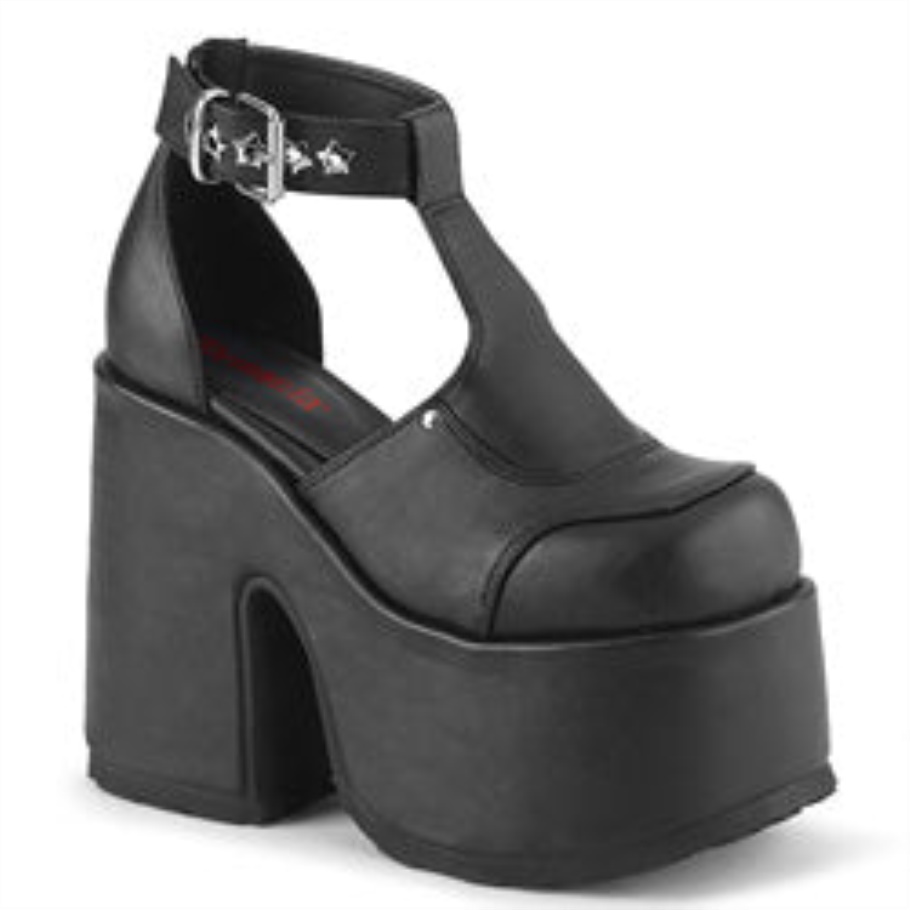 Camel-103 Cuero Vegano Negro Demonia España