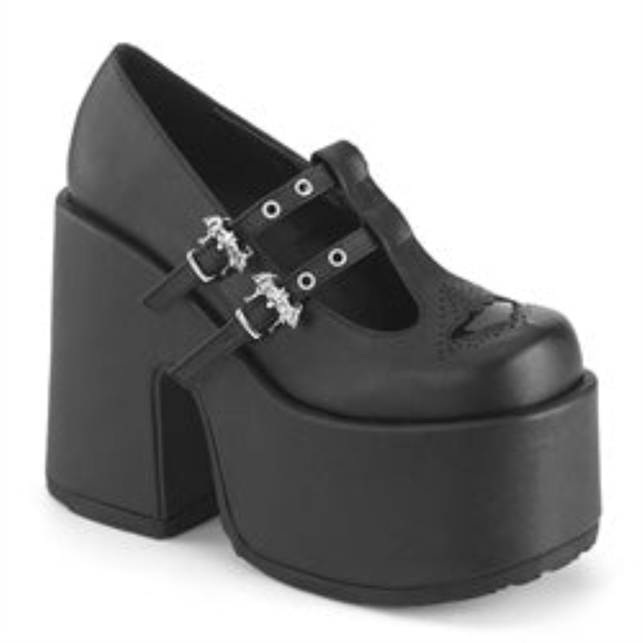 Camel-55 Cuero Vegano Negro Demonia España