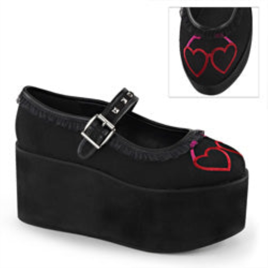 Click-02-1 Demonia España Lienzo Negro