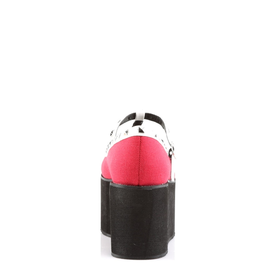 Click-07 Demonia España Lienzo Rojo-negro