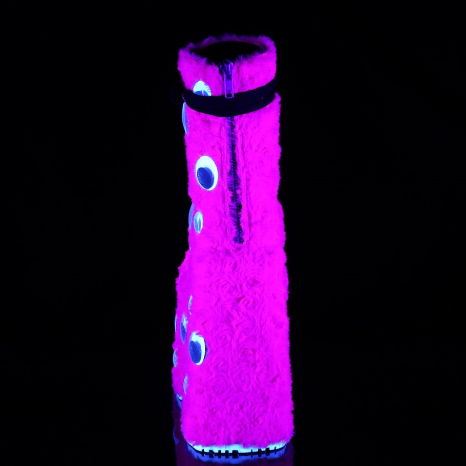 Sneaker Demonia Spain Negra Efecto Piel-125