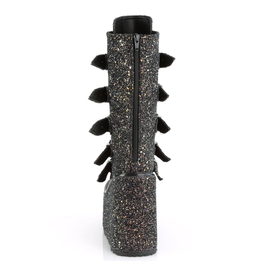 Demonia Spain Negro Multi Glitter Swing-230g