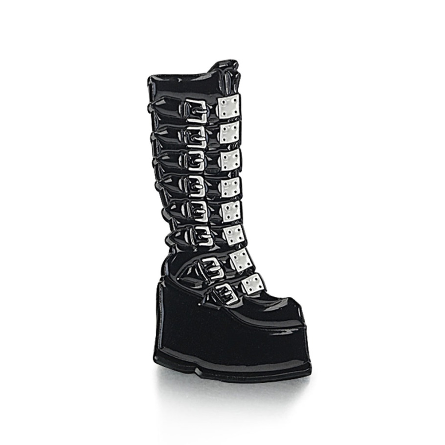 Demonia España Columpio Negro-815 Pin Esmaltado