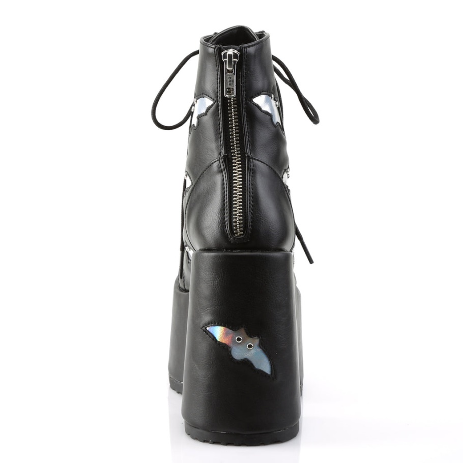 Demonia Spain Cuero Vegano Negro Bratty-32