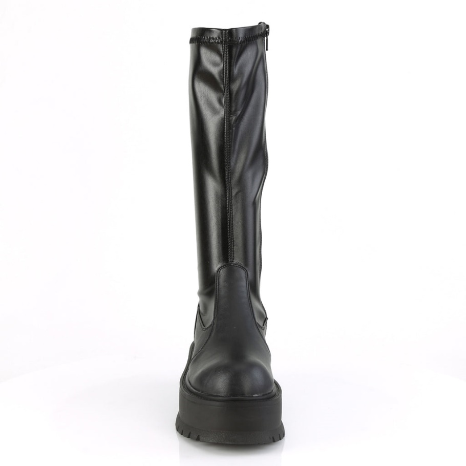 Demonia Botas Negras Veganleather Lilith-271