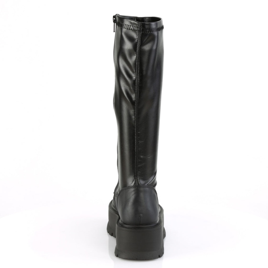 Demonia Botas Negras Veganleather Lilith-271