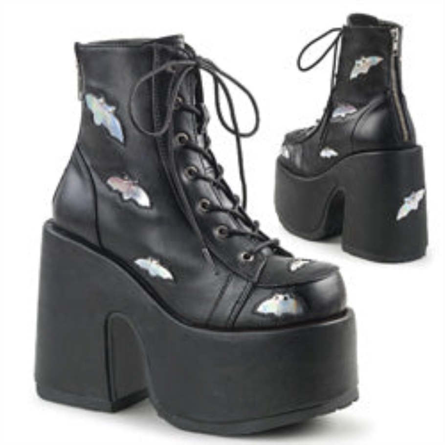 Demonia Botas Arcoiris Reflectantes Slacker-32