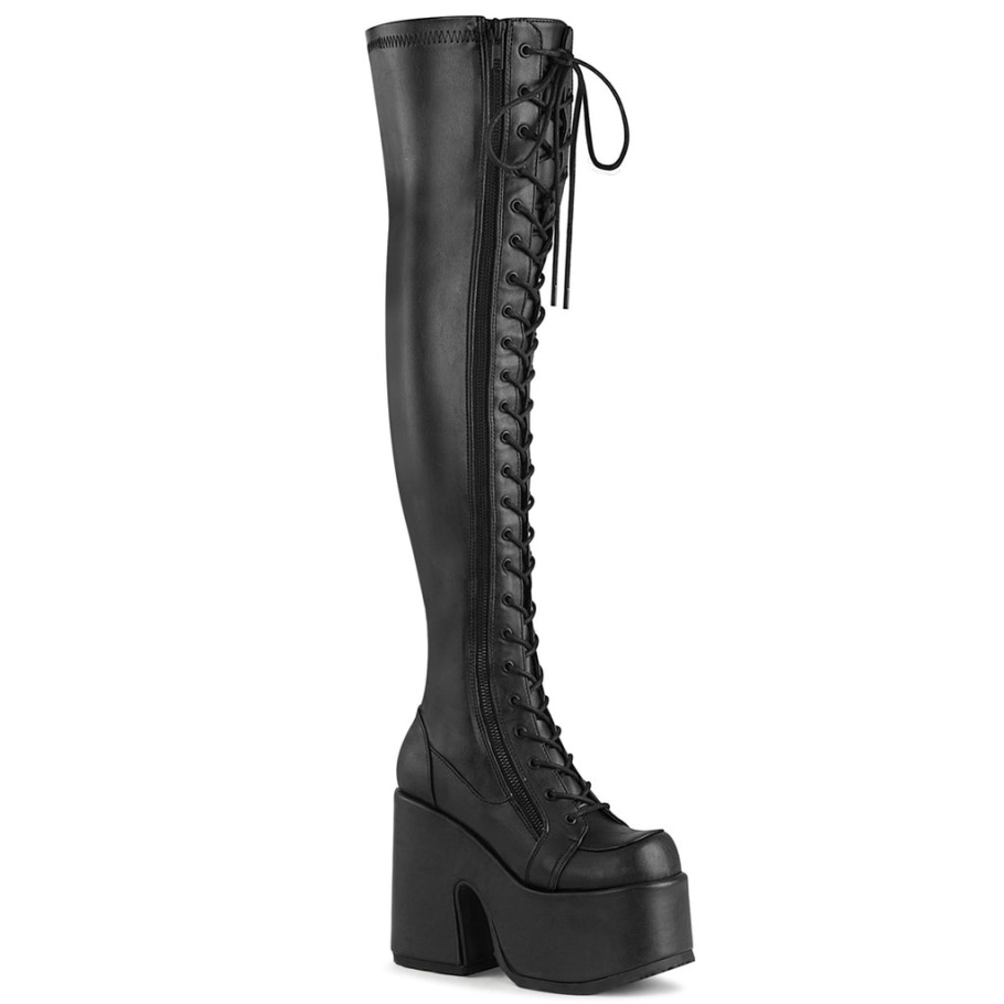 Demonia Botas Plata Ecopiel Nubuck Emily-322