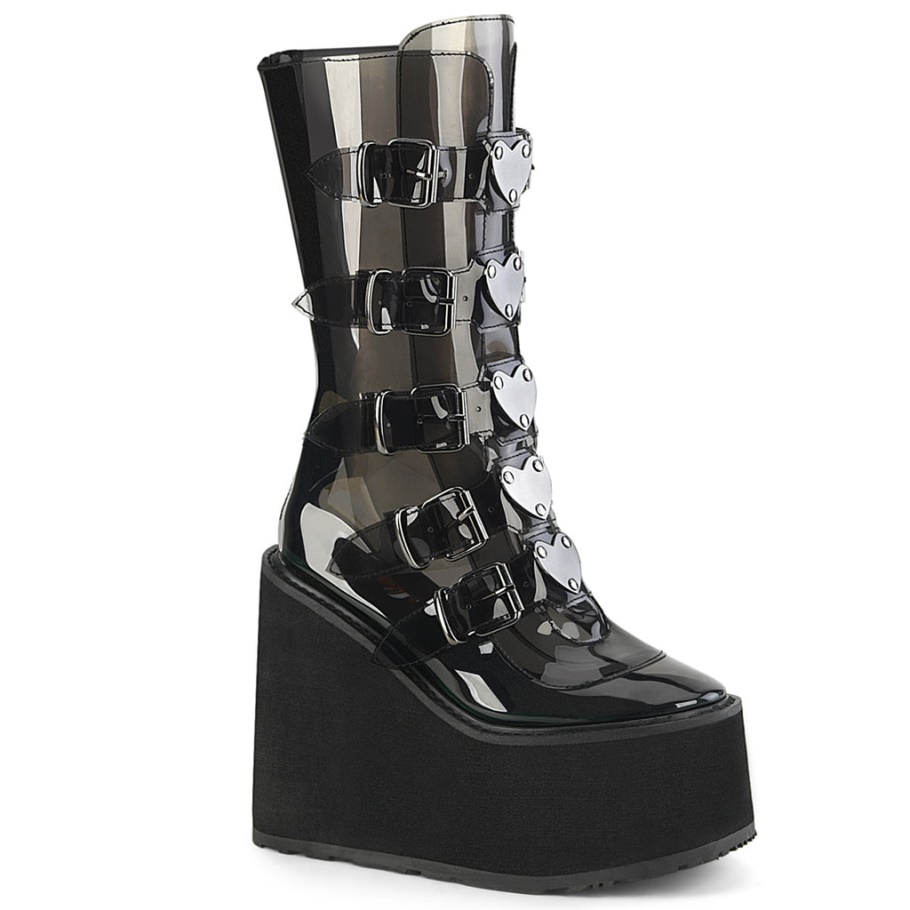 Demonia Botas Humo Tpu Swing-230c
