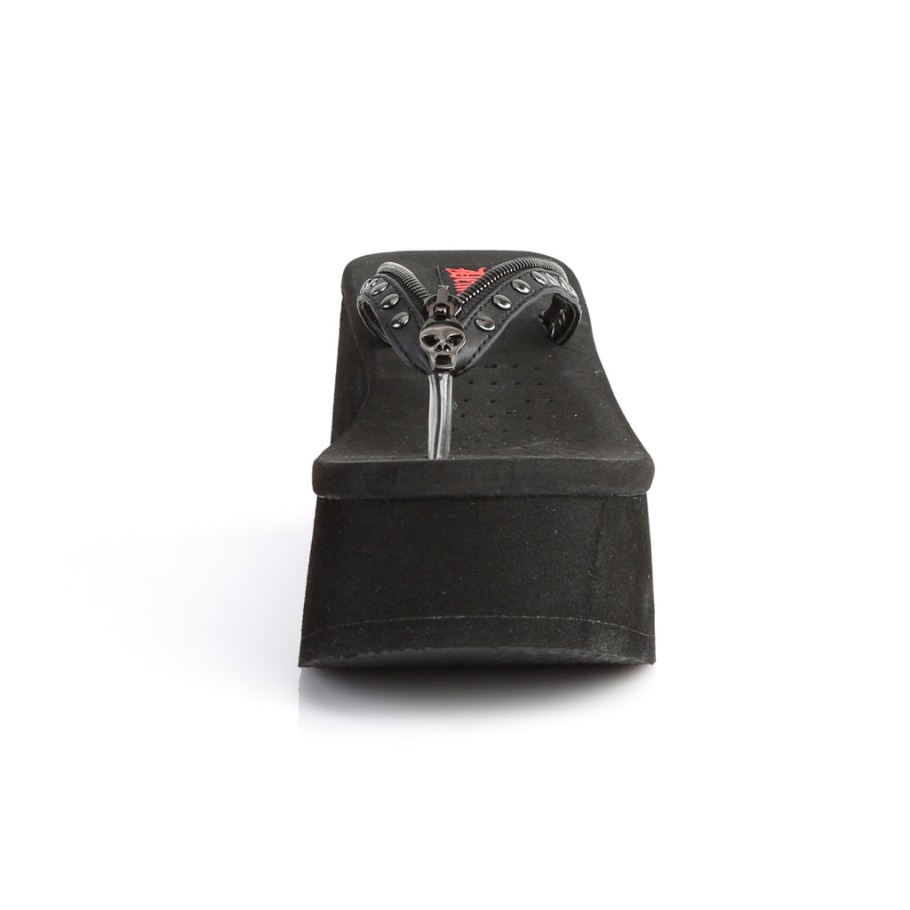 Funn-33 Demonia España Cuero Vegano Negro