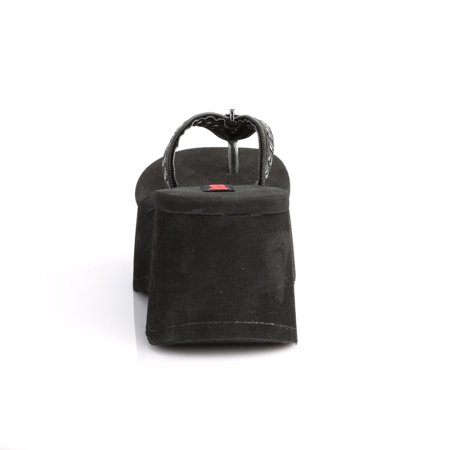 Funn-33 Demonia España Cuero Vegano Negro