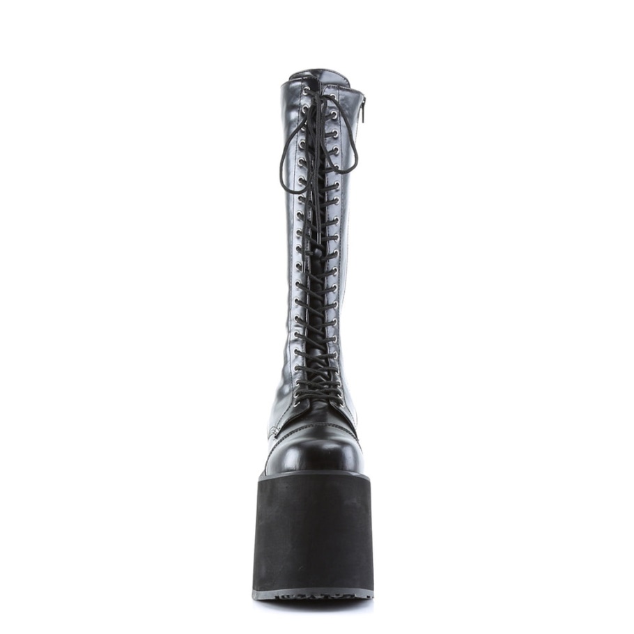 Mega-602 Demonia Botas Ecopiel Negro