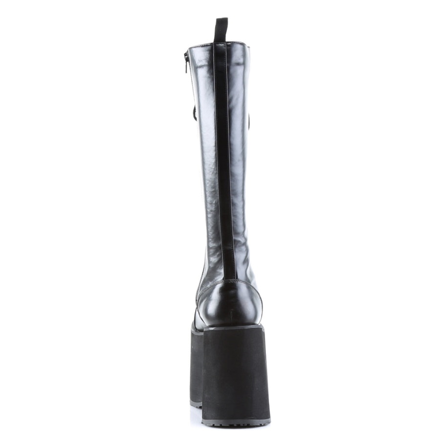 Mega-602 Demonia Botas Ecopiel Negro