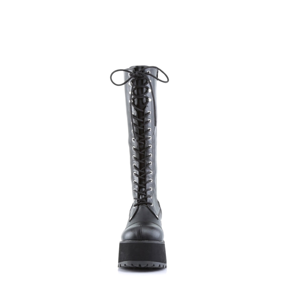 Ranger-302 Botas Demonia Negras Piel Vegana