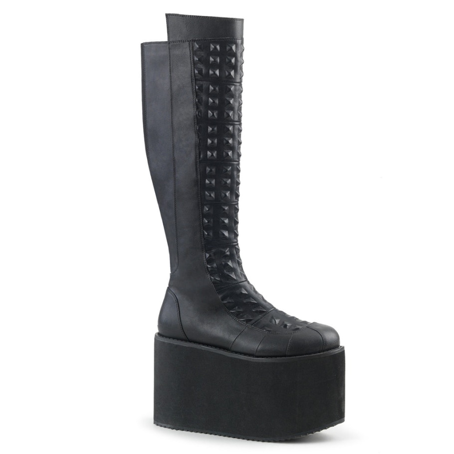 Rot-13 Demonia Botas Ecopiel Negro