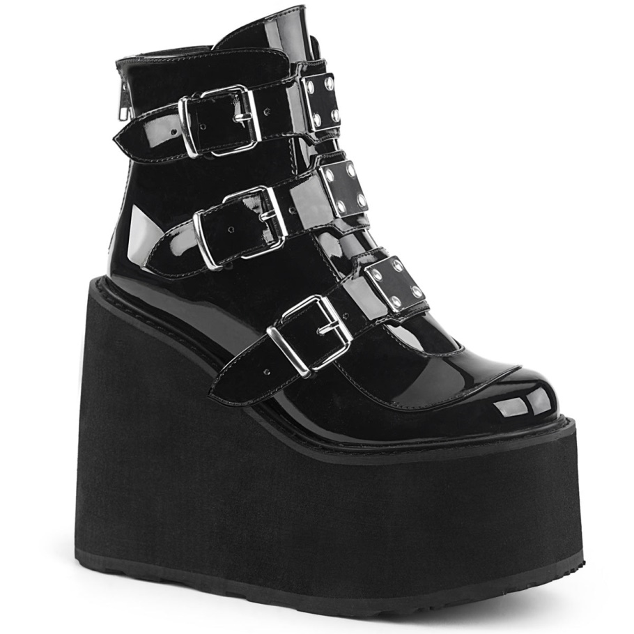 Swing-105 Demonia Botas Negro