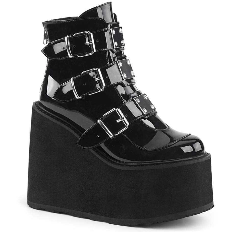 Swing-105 Demonia Botas Negro