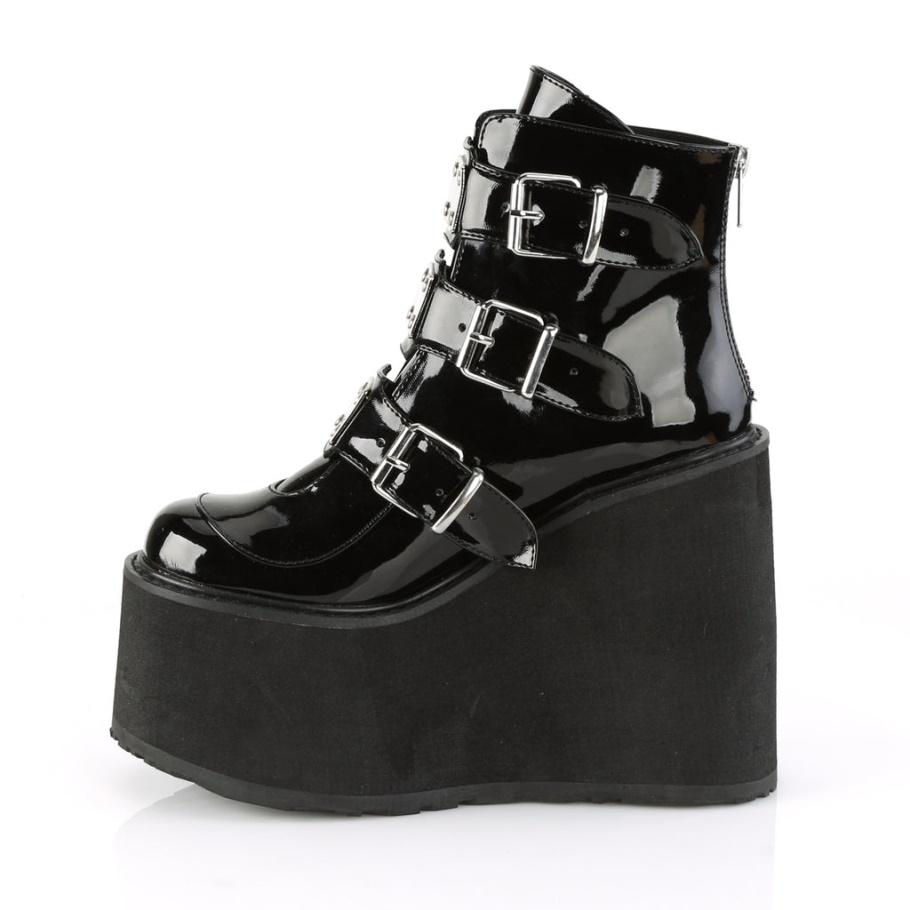 Swing-105 Demonia Botas Negro