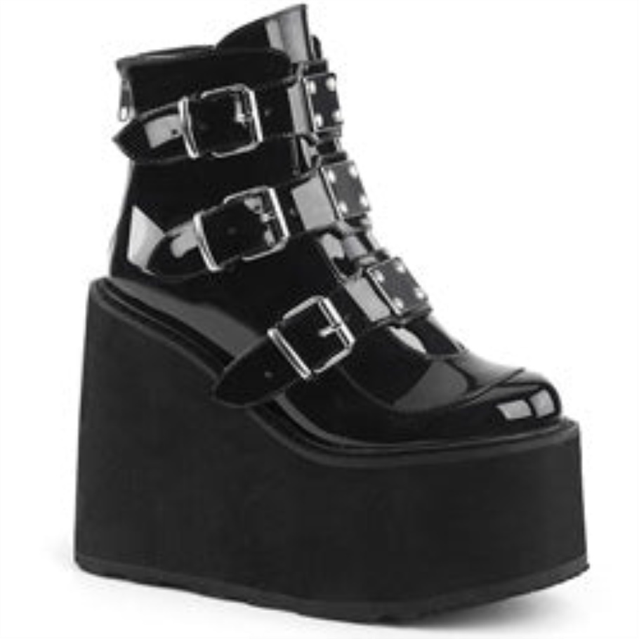 Swing-105 Demonia Botas Negro