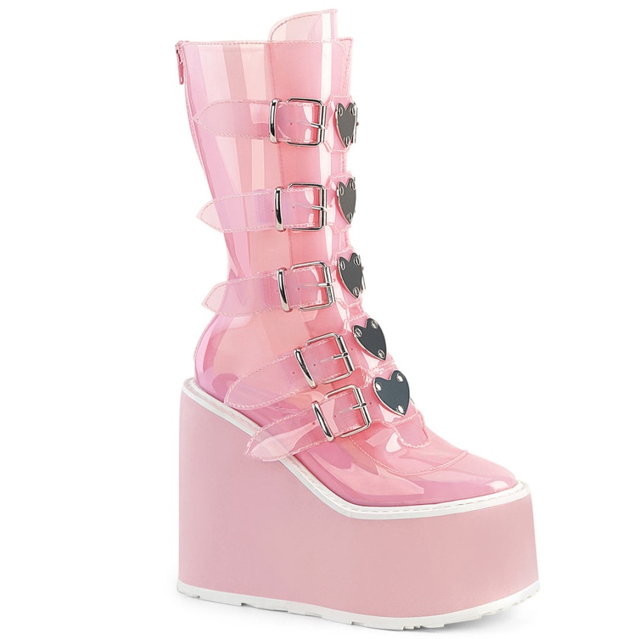 Swing-230c Demonia Botas Bebé Rosa T P U
