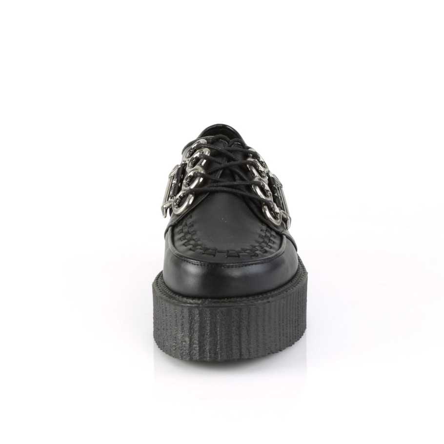 V-creeper-516 Cuero Vegano Negro Demonia España