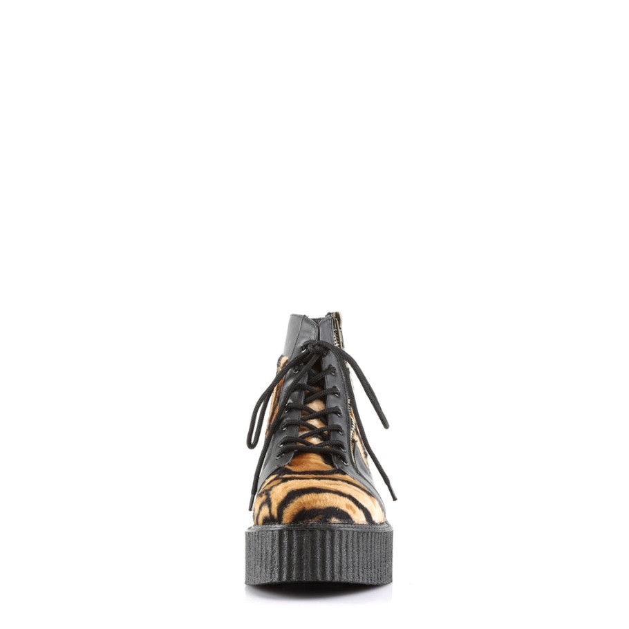 V-creeper-571 Cuero Vegano Negro Demonia España