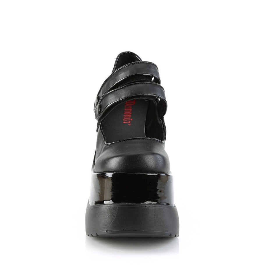 Void-37 Cuero Vegano Negro-charol Demonia España