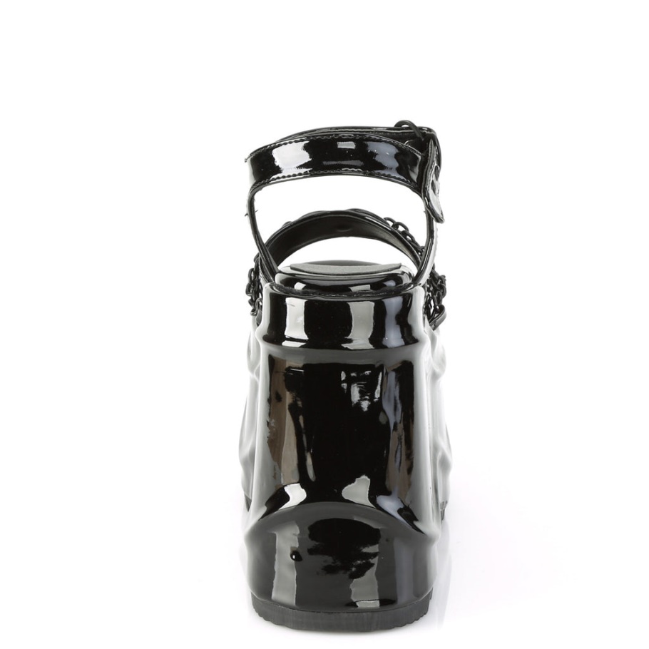 Wave-09 Demonia España Charol Negro