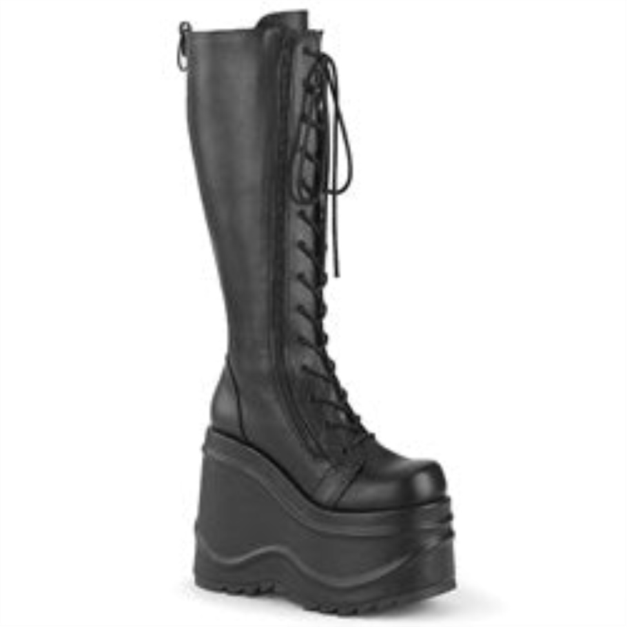 Wave-200 Cuero Vegano Negro Demonia España