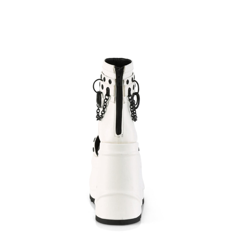 Wave-22 Demonia Spain Cuero Vegano Blanco